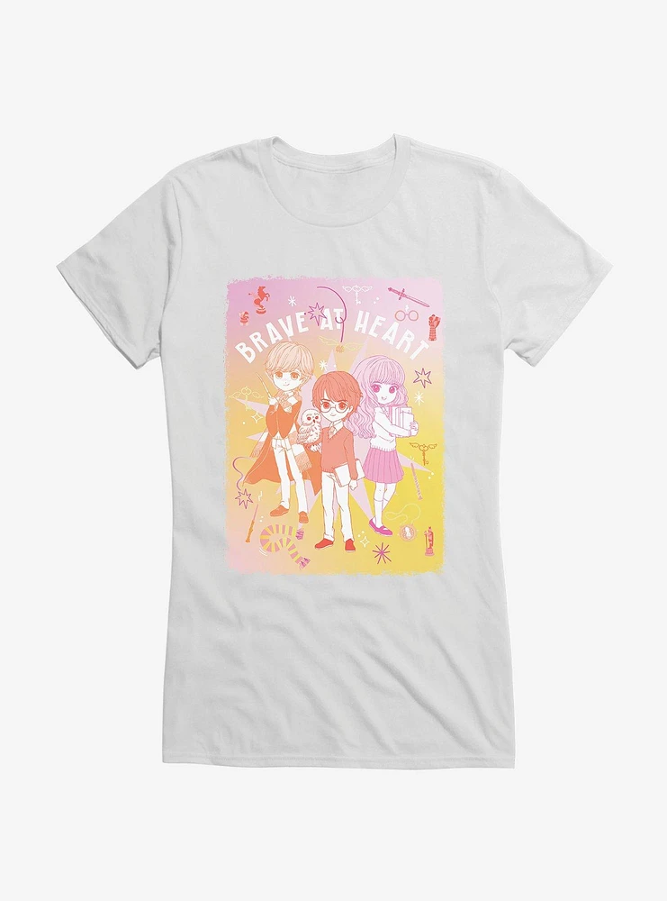 Harry Potter Brave At Heart Girls T-Shirt