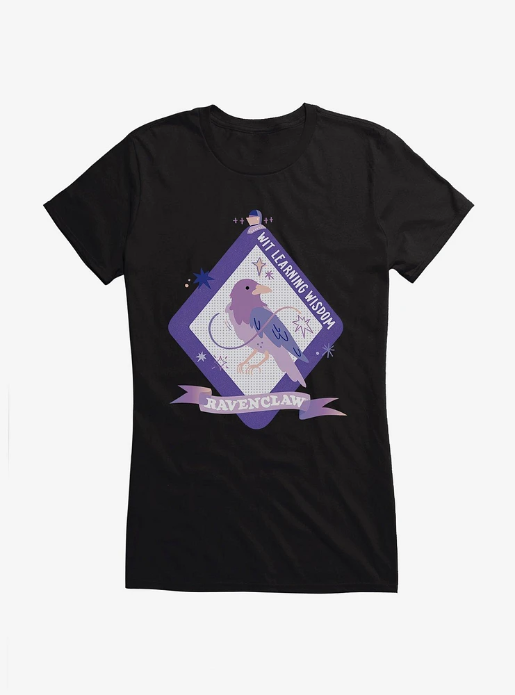 Harry Potter Ravenclaw Sparkles Girls T-Shirt