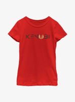 Star Wars Obi-Wan Kenobi Logo Youth Girls T-Shirt