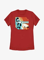 Star Wars Obi-Wan Kenobi Geometric Womens T-Shirt