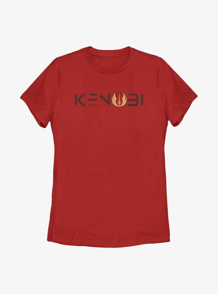 Star Wars Obi-Wan Kenobi Logo Womens T-Shirt