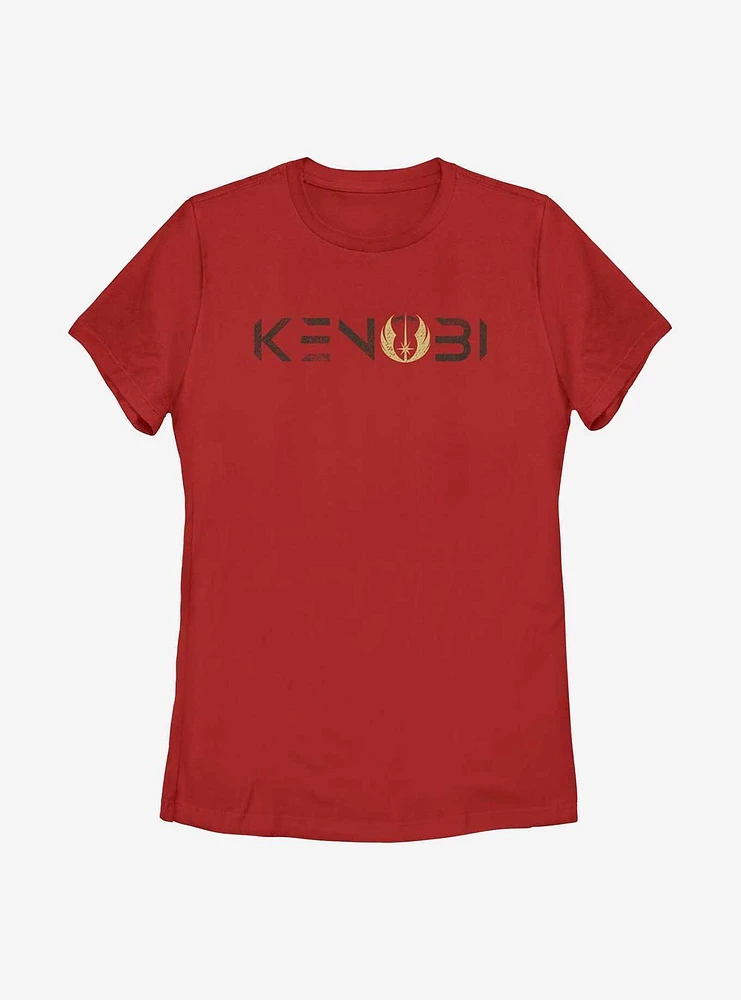Star Wars Obi-Wan Kenobi Logo Womens T-Shirt