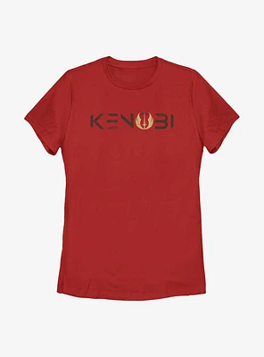 Star Wars Obi-Wan Kenobi Logo Womens T-Shirt
