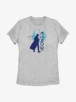 Star Wars Obi-Wan Kenobi Resistance Silhouette Womens T-Shirt