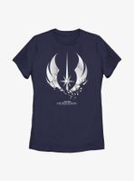 Star Wars Obi-Wan Kenobi Shattered Jedi Logo Womens T-Shirt