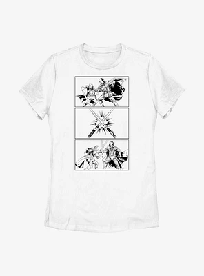 Star Wars Obi-Wan Kenobi Three Stack Womens T-Shirt