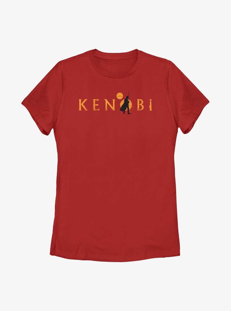 Star Wars Obi-Wan Kenobi Two Suns Logo Womens T-Shirt