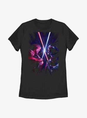Star Wars Obi-Wan Kenobi Vader Womens T-Shirt
