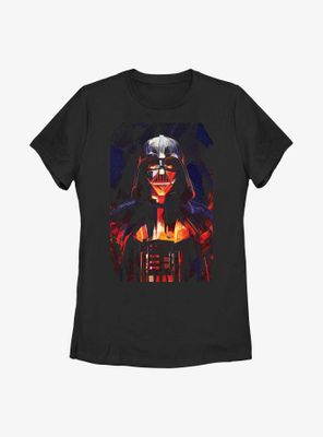 Star Wars Obi-Wan Kenobi Vader Paint Womens T-Shirt