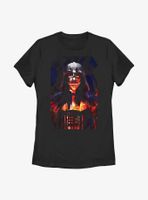 Star Wars Obi-Wan Kenobi Vader Paint Womens T-Shirt