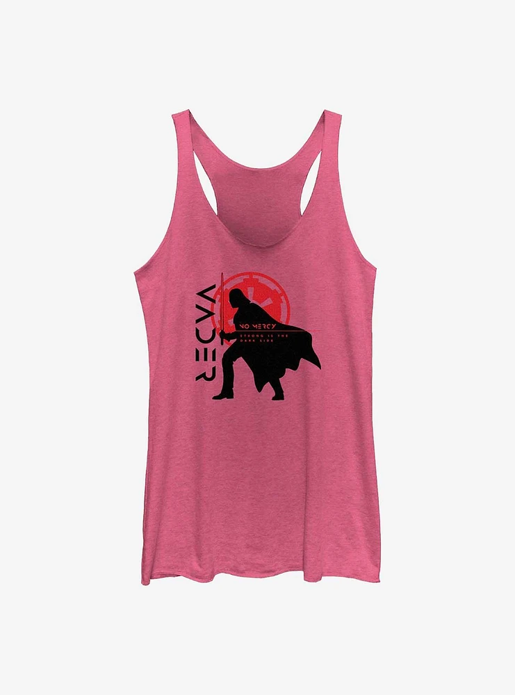 Star Wars Obi-Wan Kenobi Vader Silhouette Womens Tank Top