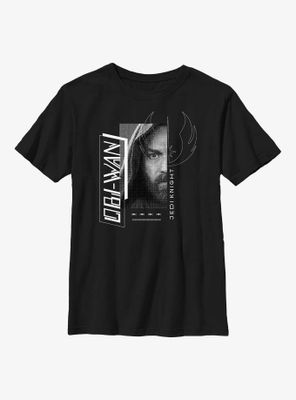 Star Wars Obi-Wan Kenobi Jedi Knight Portrait Youth T-Shirt