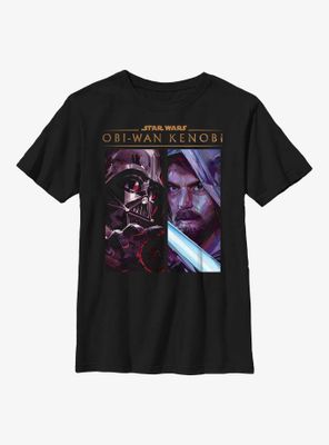 Star Wars Obi-Wan Kenobi Panels Youth T-Shirt