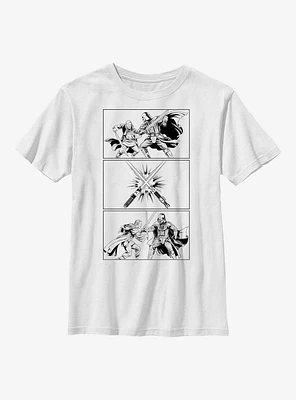 Star Wars Obi-Wan Kenobi Three Stack Youth T-Shirt