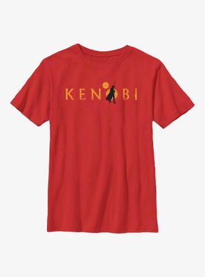 Star Wars Obi-Wan Kenobi Two Suns Logo Youth T-Shirt