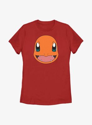 Pokémon Charmander Face Womens T-Shirt