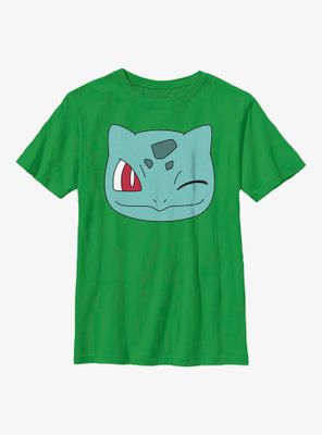 Pokémon Bulbasaur Face Youth T-Shirt
