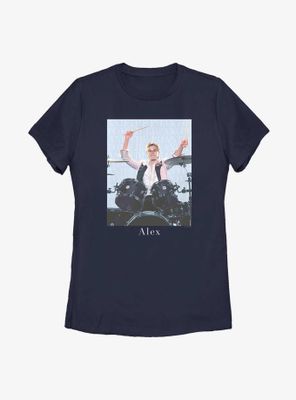 Julie And The Phantoms Drumming Womens T-Shirt