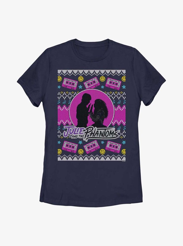 Julie And The Phantoms Ugly Sweater Womens T-Shirt