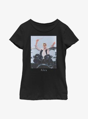 Julie And The Phantoms Drumming Youth Girls T-Shirt