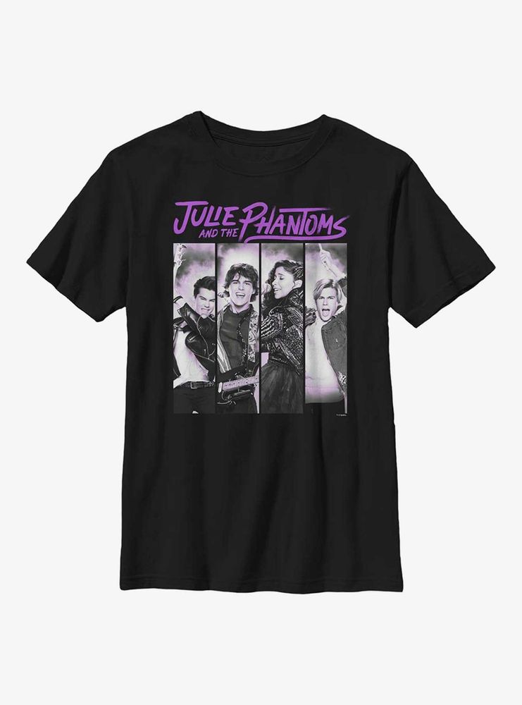 Julie And The Phantoms Panel Band Youth T-Shirt