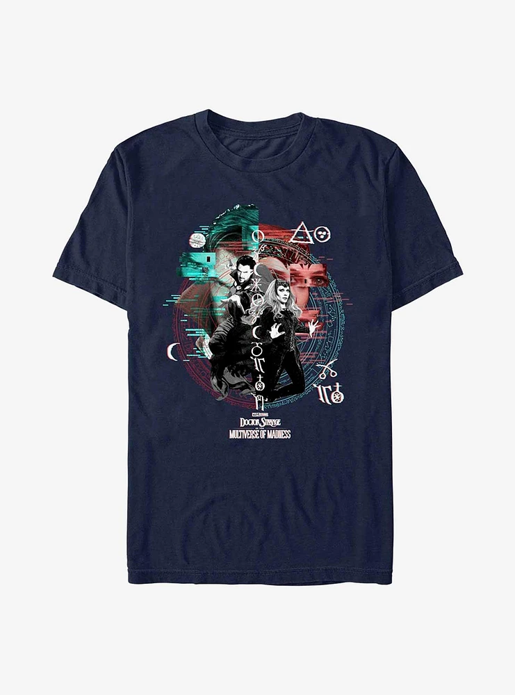 Marvel Dr. Strange The Multiverse of Madness Magic Glitch T-Shirt