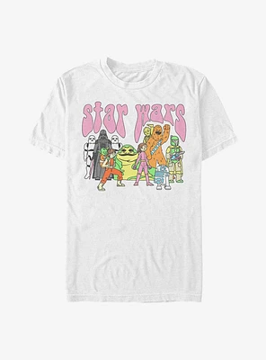 Star Wars Doodle Characters T-Shirt