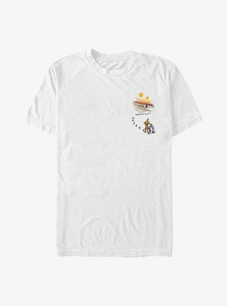 Star Wars Footprints T-Shirt