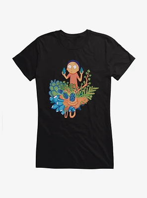 Rick And Morty Plants Girls T-Shirt
