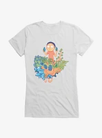 Rick And Morty Plants Girls T-Shirt