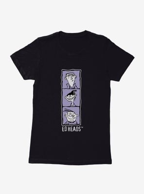Ed, Edd N Eddy Heads Photo Strip Womens T-Shirt