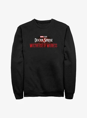 Marvel Doctor Strange The Multiverse of Madness Logo Sweatshirt