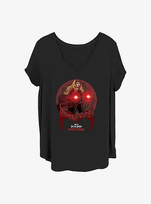 Marvel Doctor Strange The Multiverse of Madness Her Hero Spell Girls T-Shirt Plus