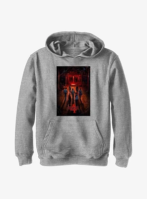 Stranger Things Creel Poster Youth Hoodie