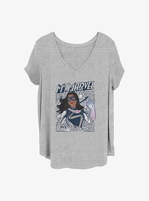Marvel Ms. Doodle Kamala Girls Plus T-Shirt