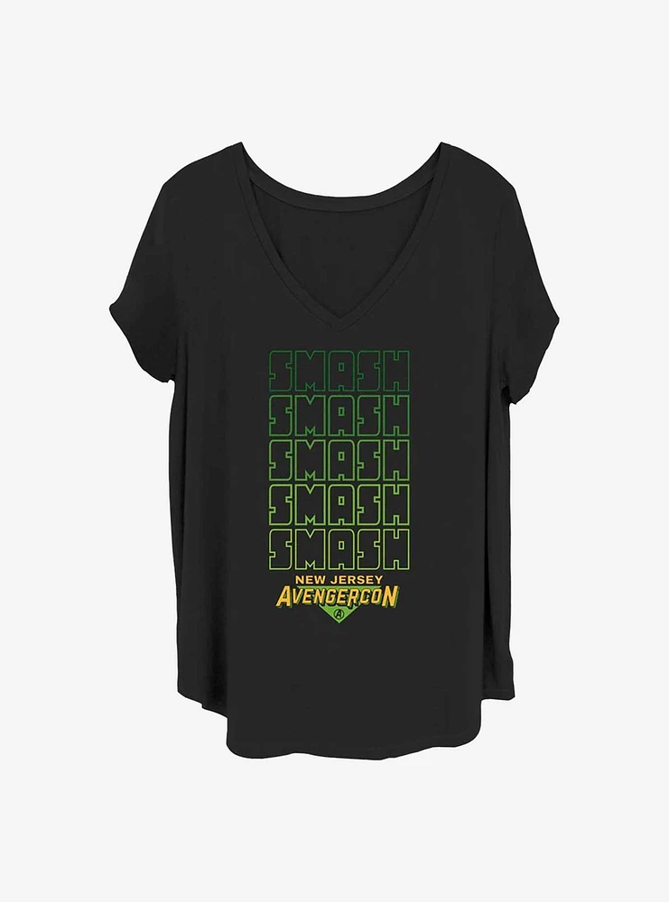 Marvel Ms. Avengercon Smash Girls Plus T-Shirt