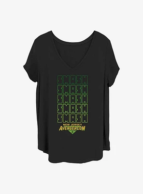 Marvel Ms. Avengercon Smash Girls Plus T-Shirt