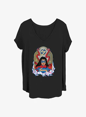 Marvel Ms. Tombstone Girls Plus T-Shirt