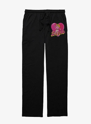 Barbie Logo Heart Pajama Pants
