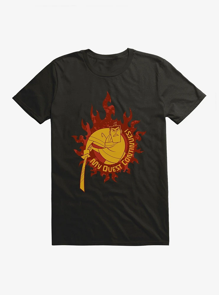 Samurai Jack My Quest Flames T-Shirt