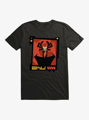 Samurai Jack Aku Stylized Font T-Shirt