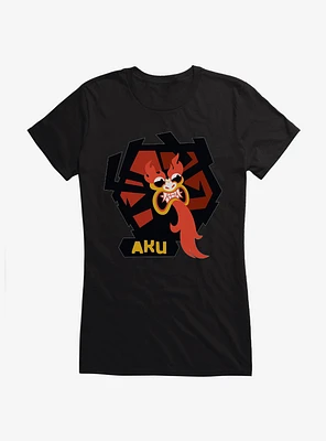 Samurai Jack Aku Glare Girls T-Shirt