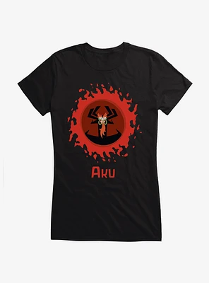 Samurai Jack Aku Portal Time Girls T-Shirt