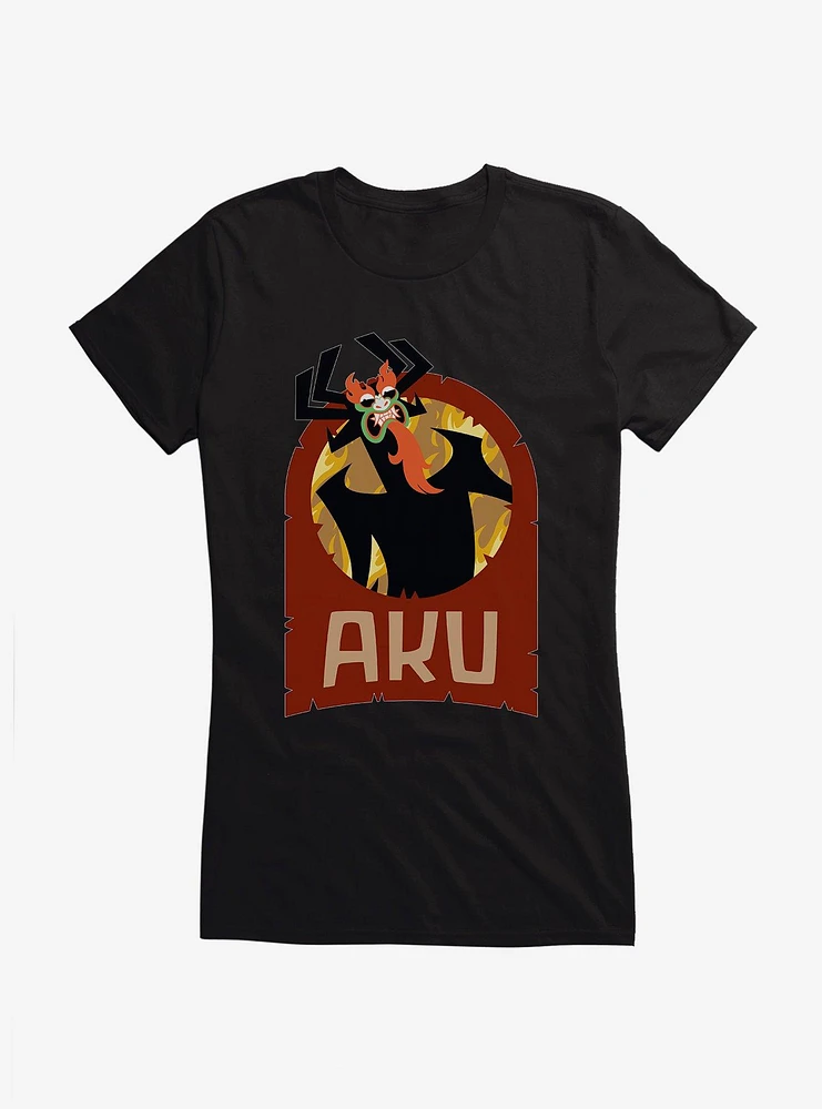 Samurai Jack Aku Rage Girls T-Shirt