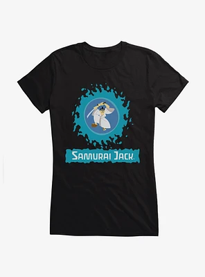 Samurai Jack Portal Time Girls T-Shirt