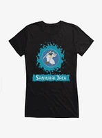 Samurai Jack Portal Time Girls T-Shirt