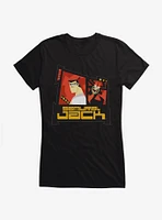 Samurai Jack Aku Ready To Fight Girls T-Shirt