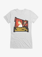 Samurai Jack Aku Ready To Fight Girls T-Shirt