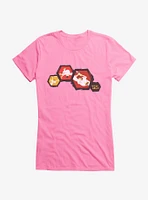 Samurai Jack Battle Flip Girls T-Shirt