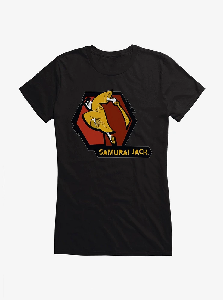 Samurai Jack Battle Ready Girls T-Shirt